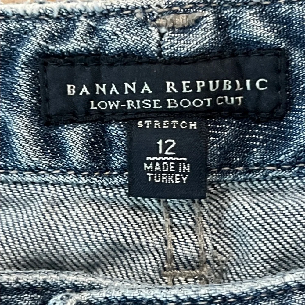 Vintage 2005 Banana Republic Low Rise Bootcut Stretch, Sz 12 - Picture 2 of 11